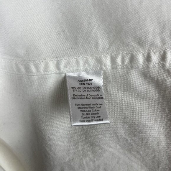 ATM Anthony Thomas Melillo M Womens White Field Full Zip Drawstring Zip Up Hood - Picture 12 of 13